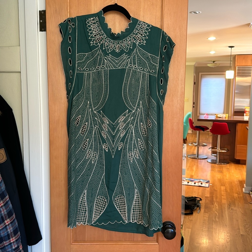 Tularosa cute green dress